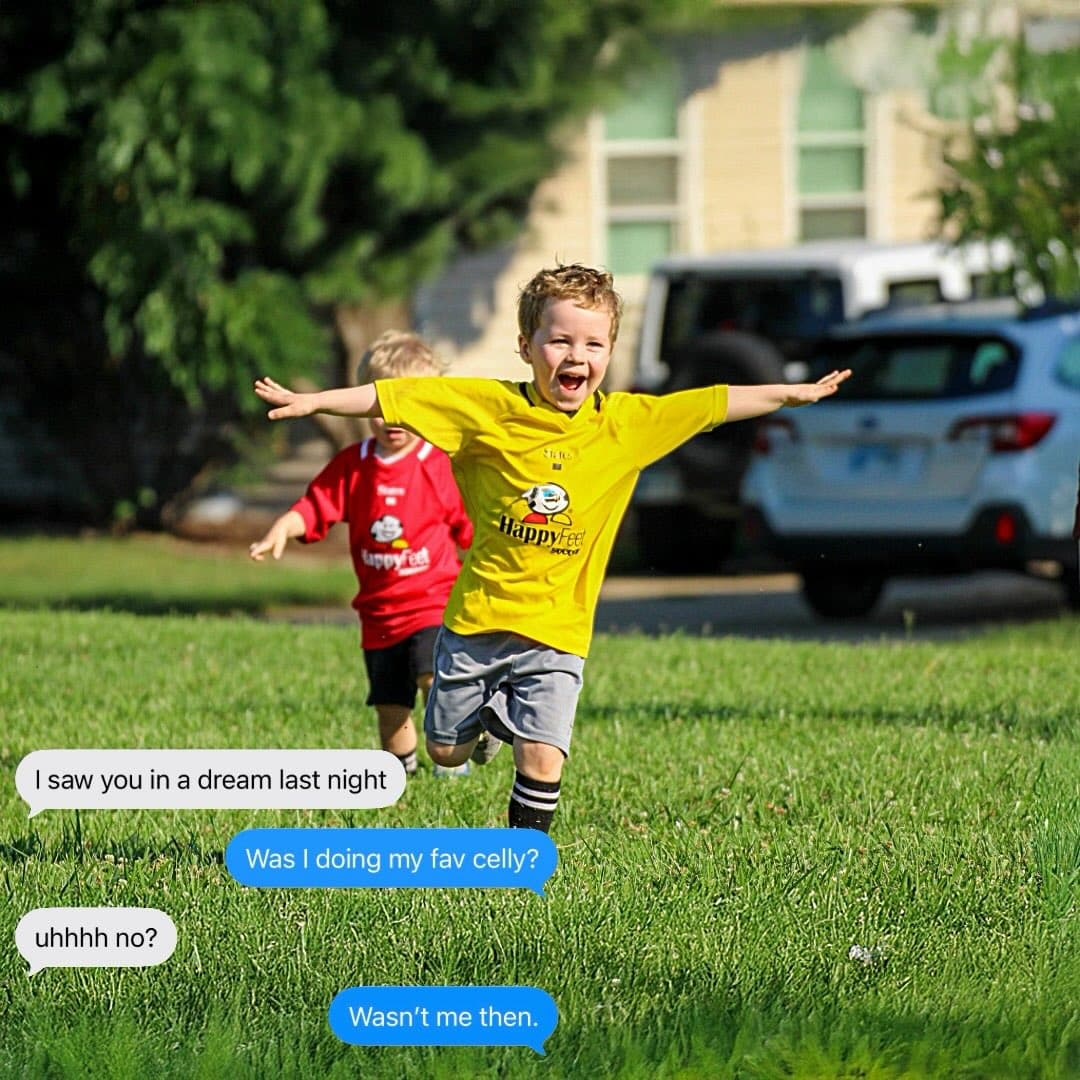Young player learning ball control at HappyFeet